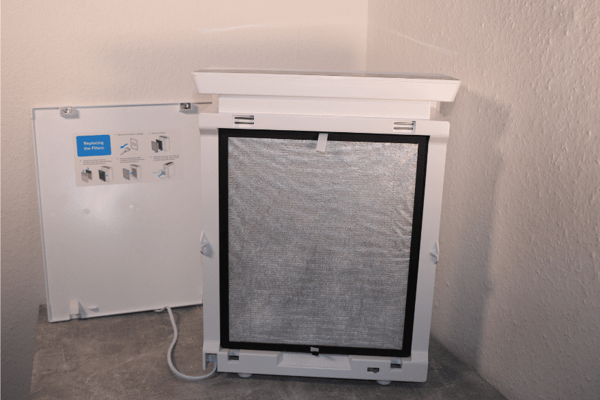 Флисовый фильтр предварительной очистки в воздухоочистителе Levoit LV-PUR131s